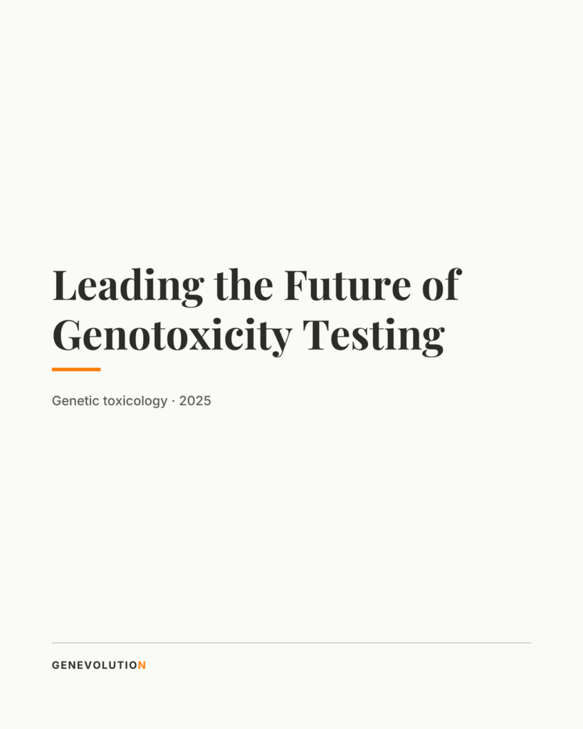 Leading the Future of Genotoxicity Testing